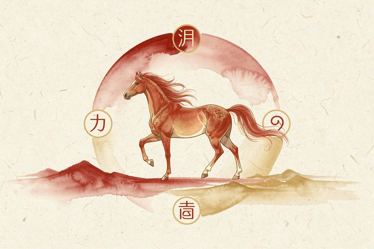 Illustration pour Signe du Cheval : compatibilité avec les autres signes chinois
