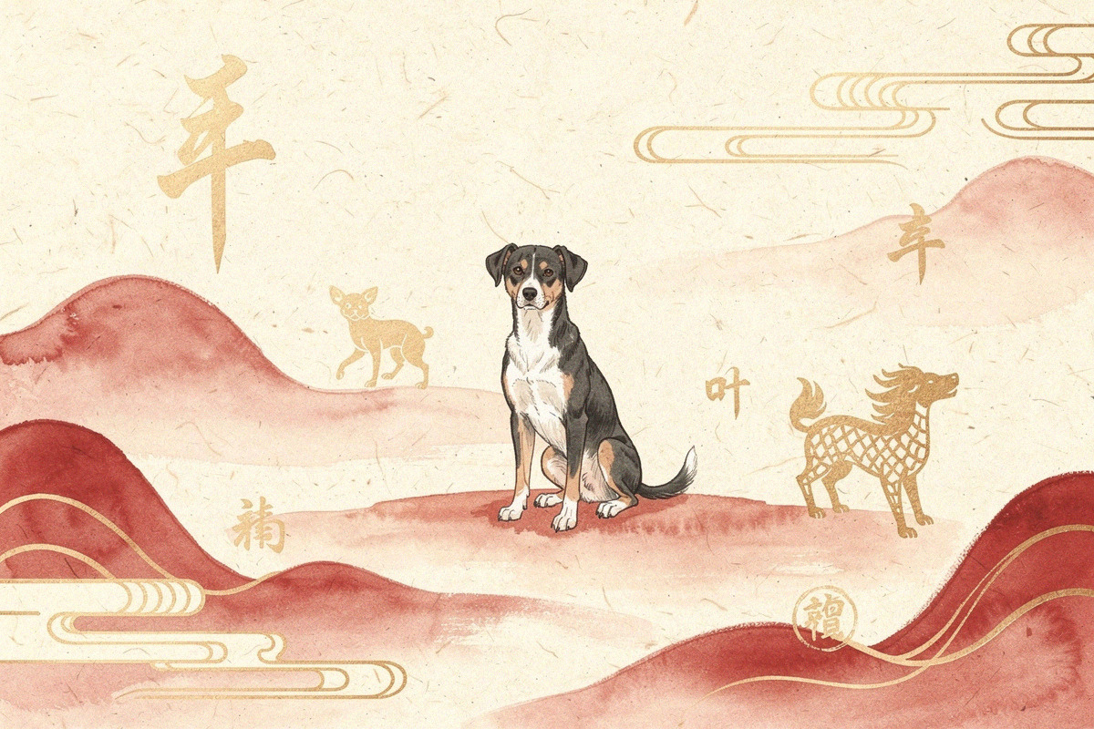 Illustration pour Signe du Chien : compatibilité avec les autres signes chinois