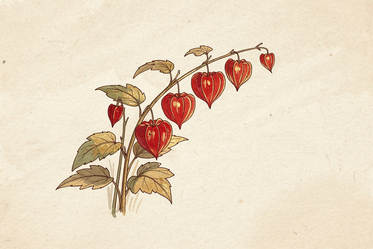 Illustration pour Les lanternes chinoises