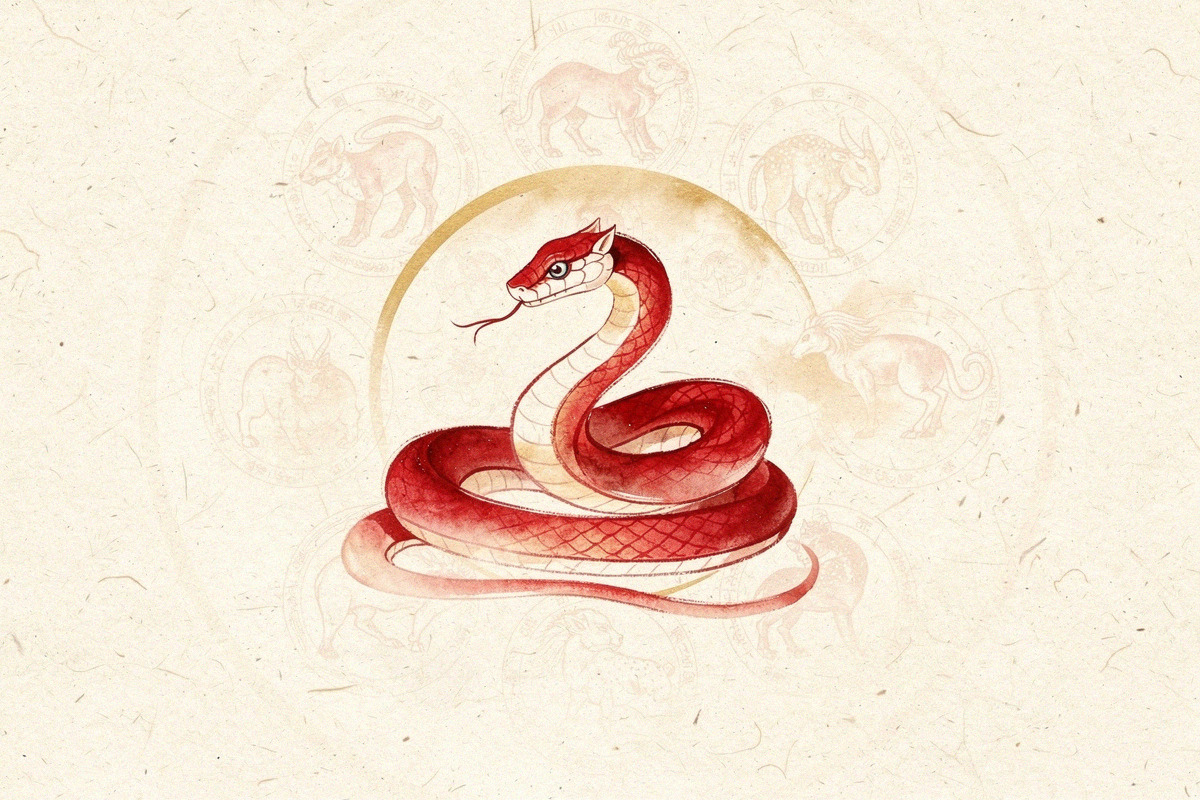 Illustration pour Signe du Serpent : compatibilité avec les autres signes chinois